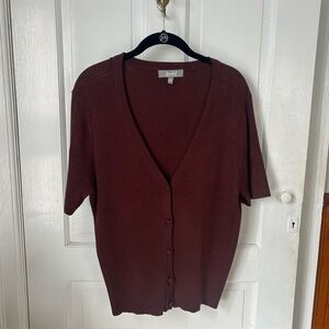 Vneck Cardigan/Shirt